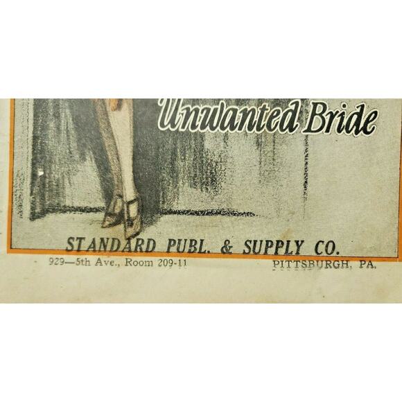 1928 No. 1 The Great Revelation - The Tragedy of an Unwanted Bride S48 - Picture 2 of 8